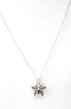 Butterfly Pendant Necklace Sterling Silver 17" - The Jewelry Lady's Store