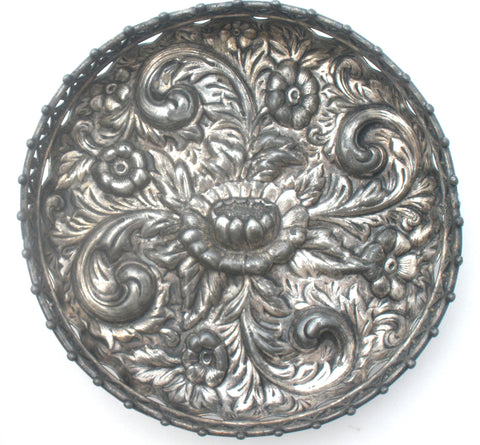 Victorian Derby Silver Co Dresser Vanity Dish Calling Card Tray