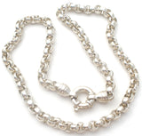 Sterling Silver Rolo Chain Necklace 18" - The Jewelry Lady's Store