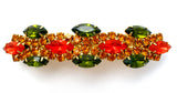 French Rhinestone Barrette Vintage - The Jewelry Lady's Store