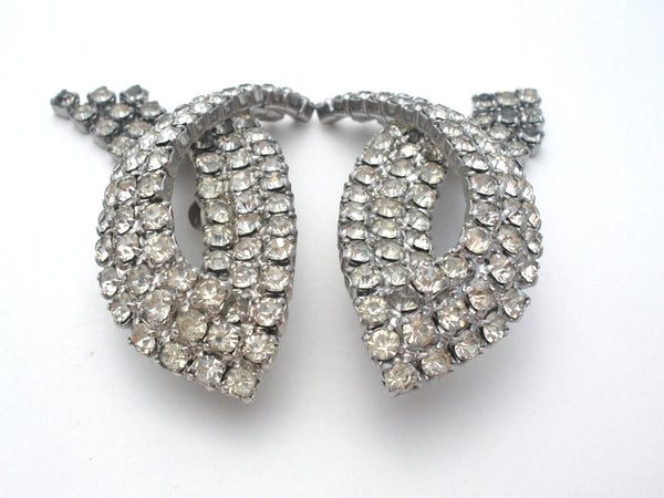 Make shoe clips for your guests out of vintage earings or brooches