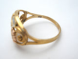 10K Black Hill Gold Flower Ring Size 7 - The Jewelry Lady's Store