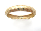 10K Yellow Gold Band Ring Size 10 - The Jewelry Lady's Store