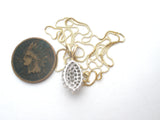 14K Gold .5 Carat Diamond Pendant Necklace - The Jewelry Lady's Store