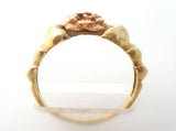 14K Yellow & Rose Gold Ring Size 5 - The Jewelry Lady's Store