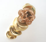 14K Yellow & Rose Gold Ring Size 5 - The Jewelry Lady's Store