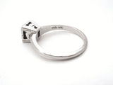 14K White Gold Diamond Ring Vintage