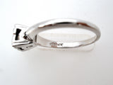 14K White Gold Diamond Ring Vintage