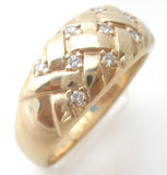 ARTCARVED 14K Gold Diamond Ring Size 11 Vintage Band