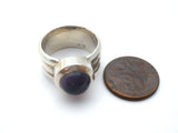 Amethyst Gemstone Ring Sterling Silver Size 7