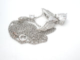 Angel CZ Sterling Silver Lavalier Necklace by Key Star - The Jewelry Lady's Store