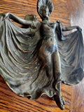 Art Nouveau Loie Fuller Ballerina Figural Dish