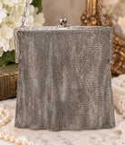 Art Deco Bag Whiting & Davis Sterling Silver Purse W. Stanton Hale - The Jewelry Lady's Store