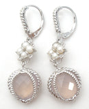 Atelier Dangle Cable Gemstone Earrings - The Jewelry Lady's Store