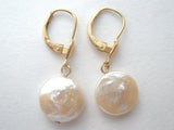 Baroque Pearl Necklace & Earrings 14K Gold - The Jewelry Lady's Store