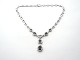 Black Onyx Lavalier 925 Necklace Ross Simons