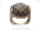 Brown Quartz Sterling Silver Ring Size 7 - The Jewelry Lady's Store