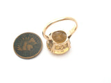 Citrine Ring 10K Gold Size 7 Vintage - The Jewelry Lady's Store