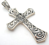 Cross Pendant Sterling Silver Vintage - The Jewelry Lady's Store