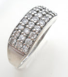 Cubic Zirconia Anniversary Band Ring Size 7 - The Jewelry Lady's Store