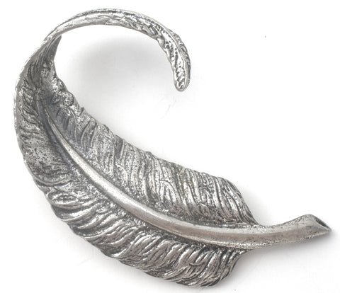 Danecraft Feather Brooch Pin Sterling Silver