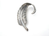 Danecraft Feather Brooch Pin Sterling Silver - The Jewelry Lady's Store