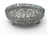 Victorian Derby Silver Co Dresser Vanity Dish Calling Card Tray - The Jewelry Lady's Store