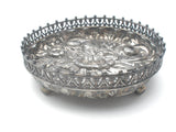Victorian Derby Silver Co Dresser Vanity Dish Calling Card Tray - The Jewelry Lady's Store