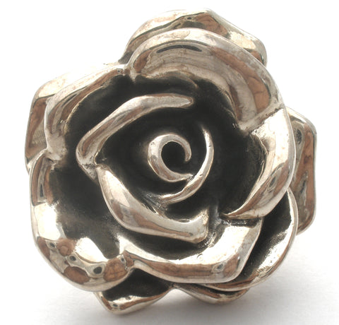 Electroform Rose Ring Sterling Silver Size 7.5