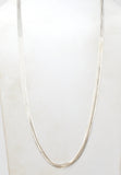 Italian Multi Chain Necklace Sterling Silver 31" Long - The Jewelry Lady's Store