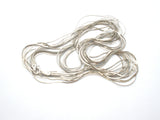 Italian Multi Chain Necklace Sterling Silver 31" Long - The Jewelry Lady's Store