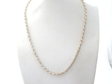 Italian Rope Chain Necklace Sterling Silver 20" - The Jewelry Lady's Store