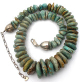 Jay King Turquoise Disc Bead Necklace - The Jewelry Lady's Store