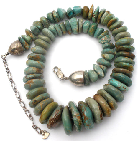 Jay King Turquoise Disc Bead Necklace