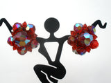 Laguna Red Glass Bead Necklace Set Vintage - The Jewelry Lady's Store
