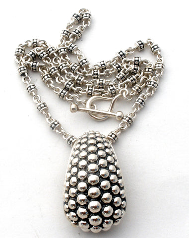 Michael Dawkins Pendant Necklace 18" Sterling Silver