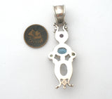 Multi Gemstone Pendant Sterling Silver - The Jewelry Lady's Store