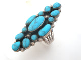 Native American Turquoise Ring Size 8 - The Jewelry Lady's Store