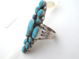 Native American Turquoise Ring Size 8 - The Jewelry Lady's Store