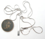 Platinum Lariat Style Bar Necklace - The Jewelry Lady's Store