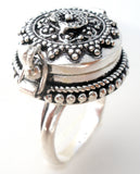 Poison Ring Sterling Silver Size 8.5 - The Jewelry Lady's Store