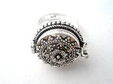 Poison Ring Sterling Silver Size 8.5 - The Jewelry Lady's Store
