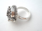 Poison Ring Sterling Silver Size 8.5 - The Jewelry Lady's Store