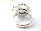 Poison Ring Sterling Silver Size 8.5 - The Jewelry Lady's Store