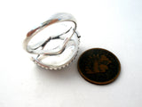 Poison Ring Sterling Silver Size 8.5 - The Jewelry Lady's Store