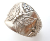 SeidenGang Sterling Silver Butterfly Ring Size 8 - The Jewelry Lady's Store