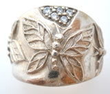 SeidenGang Sterling Silver Butterfly Ring Size 8 - The Jewelry Lady's Store