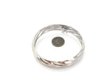 Sterling Silver Bangle Bracelet Italian LIRM - The Jewelry Lady's Store