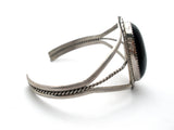 Sterling Silver Black Onyx Cuff Bracelet