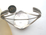 Sterling Silver Black Onyx Cuff Bracelet